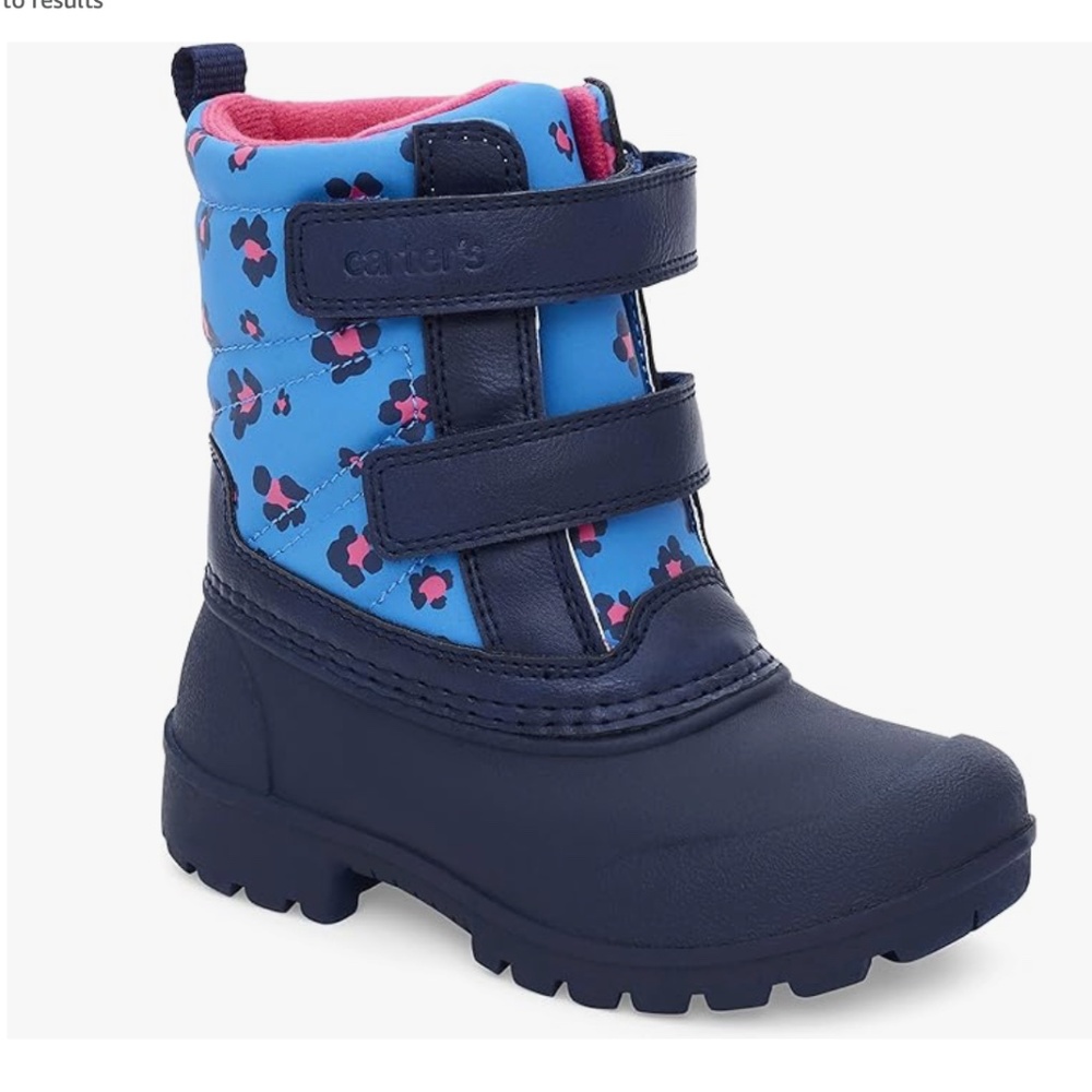 Carter's Girl's Deltha Winter Snow Boot SZ 4